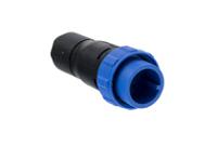 px041004p4550 Bulgin Circular Connector, 4 Contacts, Cable Mount, Miniature Connector, Plug, Male, IP68, Buccaneer 400 Series