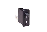 h8800vaaab Arcolectric (Bulgin) Ltd SPST, On-Off Rocker Switch Panel Mount