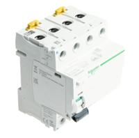 a9r15491 Schneider Electric A9 RCCB, 100A, 4 Pole, 300mA, Type AC, 415V ac