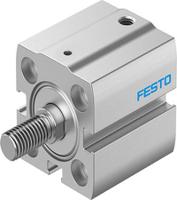 aen-s-20-25-a-p-a Festo Pneumatic Compact Cylinder - 8092223 20 mm Bore, 25 mm AEN Series, Single Acting Acting