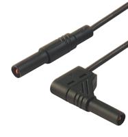 934079100 Hirschmann Test & Measurement, 32A, 1000V ac/dc, Black, 250mm Lead Length