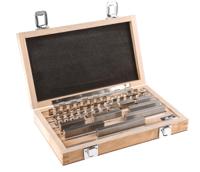 409-2312 RS PRO Gauge Block Set Steel Metric, 47 piece With UKAS Calibration
