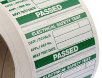 339a318 Seaward PAT Testing Label, For Use With Portable Appliance Testers