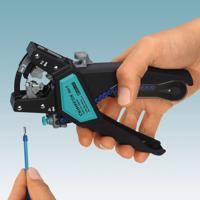 1200101 Phoenix Contact CRIMPFOX 4 in 1 Hand Crimp Tool for Wire Ferrules, 0.5 → 2.5mm² Wire