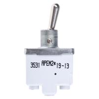 3531-001n000 APEM Toggle Switch, Panel Mount, On-Off, SPST, Screw Terminal, 125 V ac, 28V dc