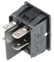18353102 Marquardt Illuminated DPST, On-Off Rocker Switch Panel Mount
