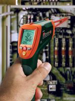 42570 Extech  Infrared Thermometer, -50°C Min, +2200°C Max, 1 °C Accuracy, °C and °F Measurements