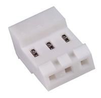 3-640429-3 TE Connectivity, MTA-156 Female Connector Housing, 3.96mm Pitch, 3 Way, 1 Row Right Angle