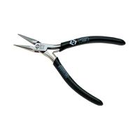 t3772-1 CK T3772 1 Flat Nose Plier, 120 mm Overall, Straight Tip, 23mm Jaw