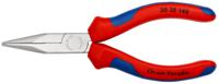 30-25-140 Knipex Long Nose Pliers, 145 mm Overall, Straight Tip, 42mm Jaw