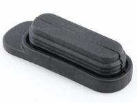 2204230010 Molex Weather Cap for use with Squba 1.8 Sealed Single Row Receptacle Assemblies, Squba 3.6 Sealed Single Row