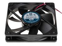 541-5097 RS PRO Axial Fan, 12 V dc, DC Operation, 122.3m³/h, 3W, 240mA Max, 120 x 120 x 25mm