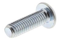 483-9638 RS PRO Bright Zinc Plated Steel Hex Socket Button Screw, ISO 7380, M5 x 16mm