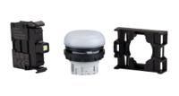 78639225-m22-l-wm22-am22-led230-w Eaton, RMQ Titan M22 White LED Pilot Light, 22mm Cutout, IP69K, Round, 85 → 264V ac
