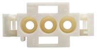 350766-4 TE Connectivity, Universal MATE-N-LOK Male Connector Housing, 6.35mm Pitch, 3 Way, 1 Row