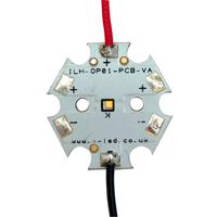 ilh-op01-cyan-sc221-wir200 ILS ILH-OP01-CYAN-SC221-WIR200., OSLON Pure 1010 1 PowerStar LED Circular Array, 1 Cyan LED