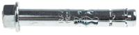 530-494 RawlPlug Steel Anchor Bolt M10 x 70mm, 12mm Fixing Hole