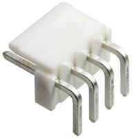 b4ps-vhlfsn JST VH Series Right Angle Through Hole PCB Header, 4 Contact(s), 3.96 mm Pitch, 1 Row, Shrouded