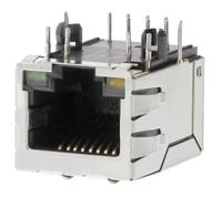 si-60062-f Bel-Stewart MagJack Series Female RJ45 Connector, Through Hole, STP Shield Right Angle 8P4C -Way