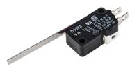 vx-53-1a3 Omron Long Hinge Lever Micro Switch, Solder Terminal, 5 A @ 250 V ac, SPDT, IP40