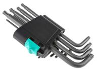 05073598001 Wera 9-Piece Torx Key Set, L Shape, Long Arm