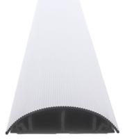 880-6869 RS PRO Grey Floor Trunking - Closed Slot, W70 mm x D16mm, L1m, Aluminium Alloy (Lid), PVC (Base)