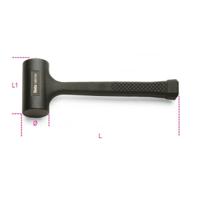 1391-65 BETA Rubber Dead Blow Hammer with Rubber Handle, 1.4kg