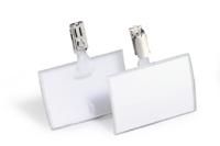 821619 Durable Transparent Name Badge