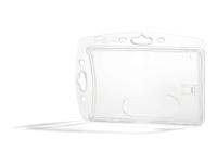 890519 Durable Transparent Polystyrene Name Badge