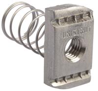 p-nl10-ss Unistrut Channel Nut, M10, Nut Base Dimensions 41 x 41mm, Stainless Steel, 0.04kg