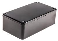 bim200414-blkblk CAMDENBOSS 2000 Series Black ABS Enclosure, IP54, Black Lid, 120 x 65 x 40mm