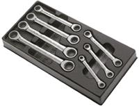 mod64j7 Facom 7-Piece Spanner Set, 6 → 19 mm