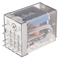 551490120000 Finder PCB Mount Power Relay, 12V dc Coil, 7A Switching Current, 4PDT