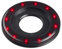 qh22l28rc APEM Red Panel Mount Indicator, 12 → 24V dc, 22.2mm Mounting Hole Size, Lead Wires Termination, IP67