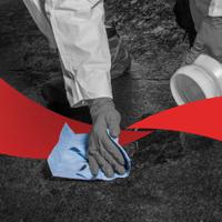 8380 WYPALL X60 General Clean Cloths  Blue Cloths for Medium Duty Cleaning, Dry Use, Roll of 150, 423 x 247mm, Repeat Use