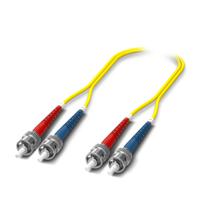 1115562 Phoenix Contact ST to ST OS2 Single Mode Fibre Optic Cable, 5m