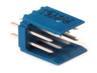 281739-4 TE Connectivity AMPMODU HE14 Series Straight Through Hole PCB Header, 8 Contact(s), 2.54 mm Pitch, 2 Row, Shrouded