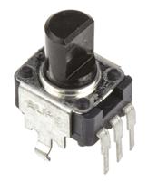 rk09k1130a6s Alps Alpine RK09K 10kΩ Rotary Potentiometer 1-Gang Through Hole, RK09K1130A6S