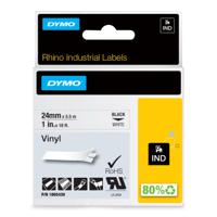 1805430 Dymo Black on White Label Printer Tape, 5.5 m Length, 24 mm Width