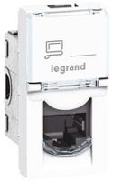0-765-51 Legrand White Telephone Socket