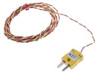814-0143 RS PRO Type K Exposed Junction Thermocouple 2m Length, 7/0.2mm Diameter → +250°C