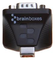 us-159 Brainboxes RS232 USB B Female to D-sub, 9 Pin Male Interface Converter