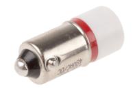 210-636 RS PRO Red LED Indicator Lamp, 48V ac/dc, BA9s Base, 10mm Diameter, 990mcd