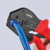 97-52-18 Knipex 97 Hand Ratcheting Crimp Tool for Twin Bootlace Ferrule, 2 x 6 → 16mm² Wire