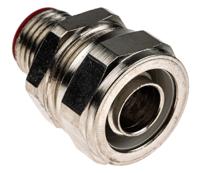 7tca296030r0096-spl16m16m Adaptaflex Swivel, Conduit Fitting, 16mm Nominal Size, M16, Brass, Silver IP66, IP67, IP68, IP69K rating