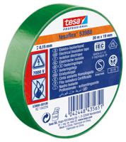53988-00106-00 Tesa 53988 Green Soft PVC Electrical Insulation Tape, 19mm x 20m
