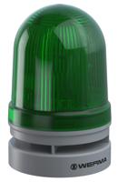 46122070 Werma 461 Series Green Sounder Beacon, 12 V, IP65, Wall Mount, 114dB at 1 Metre
