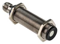 xxv18b1pbm12 Telemecanique Sensors Ultrasonic Threaded Barrel Proximity Sensor, M18, 50 mm Detection, PNP NC, 12 → 24 V dc