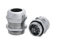53112220 Lapp SKINTOP Series Metallic Nickel Plated Brass Cable Gland, PG11 Thread, 4mm min., 10mm max., IP68