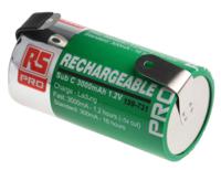 199-731 RS PRO RS PRO, 1.2V, SC, NiMH Rechargeable Battery, 3Ah
